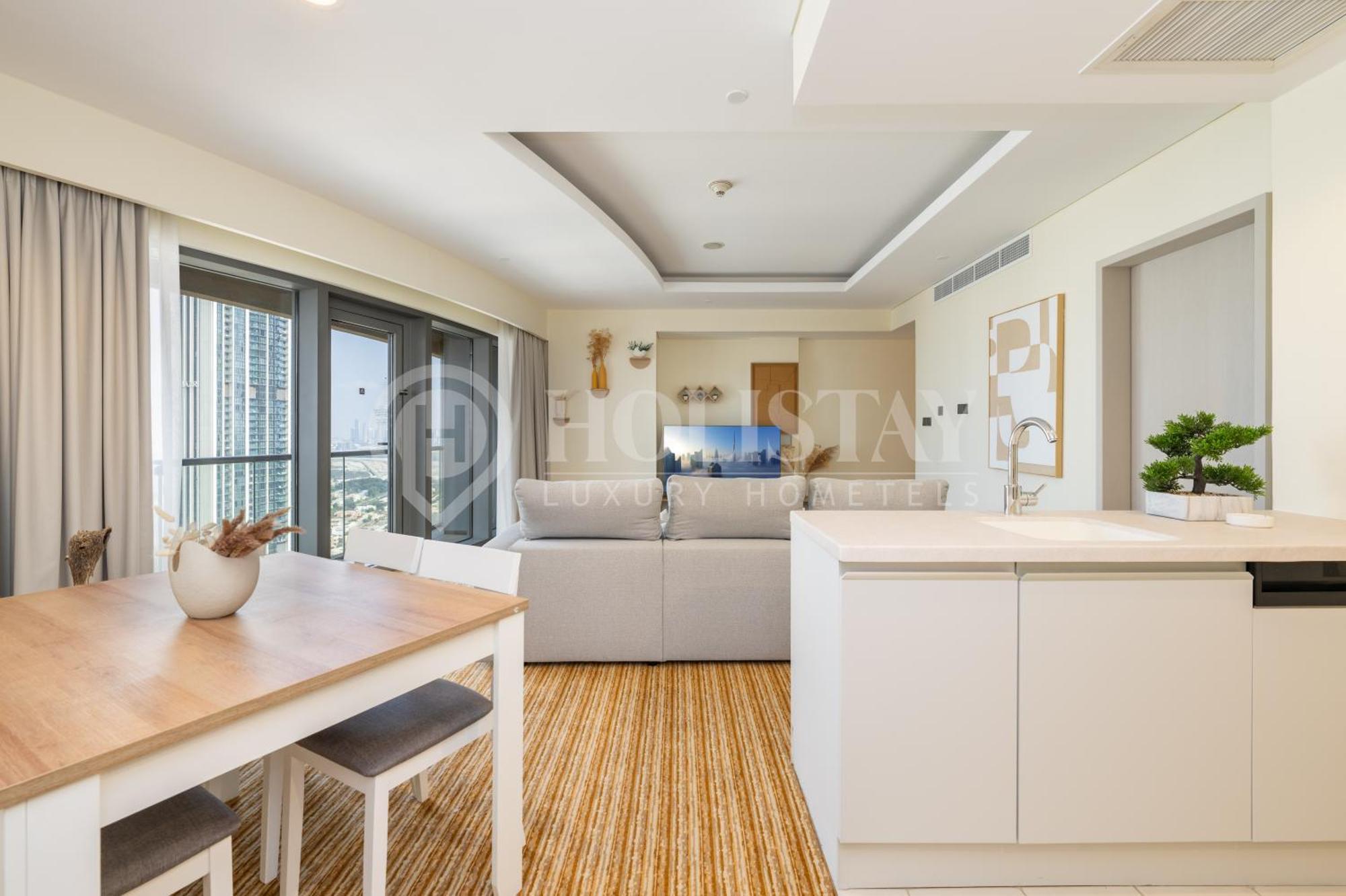 Holistay Luxury Homes - Burj Khalifa View - Direct Access Dubai Mall Exterior foto